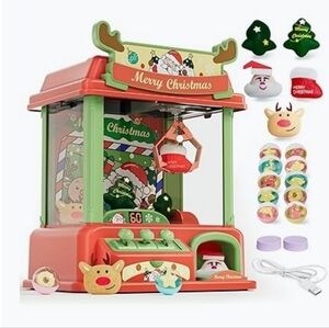 Claw Machine for Kids, Mini Vending Machines Arcade Capsule Claw Game Prizes Toy